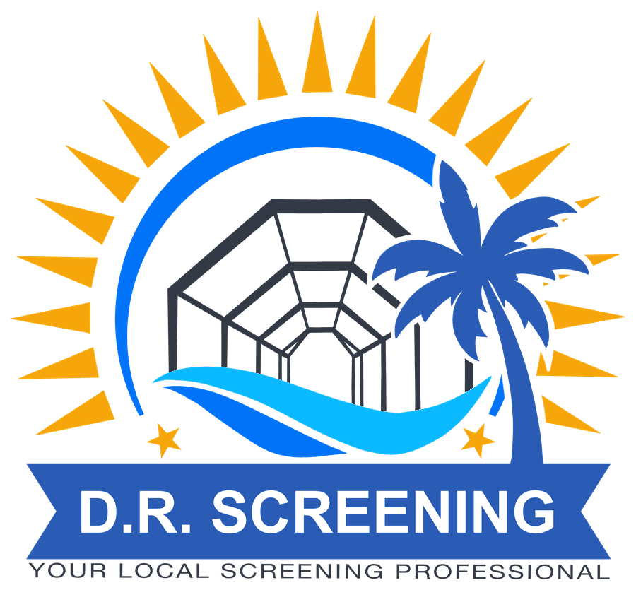 D.R. Screening logo