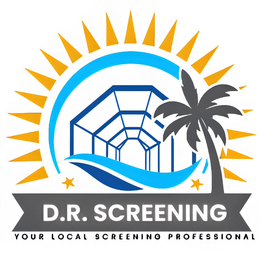 D.R. Screening logo