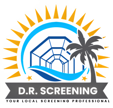 D.R. Screening logo