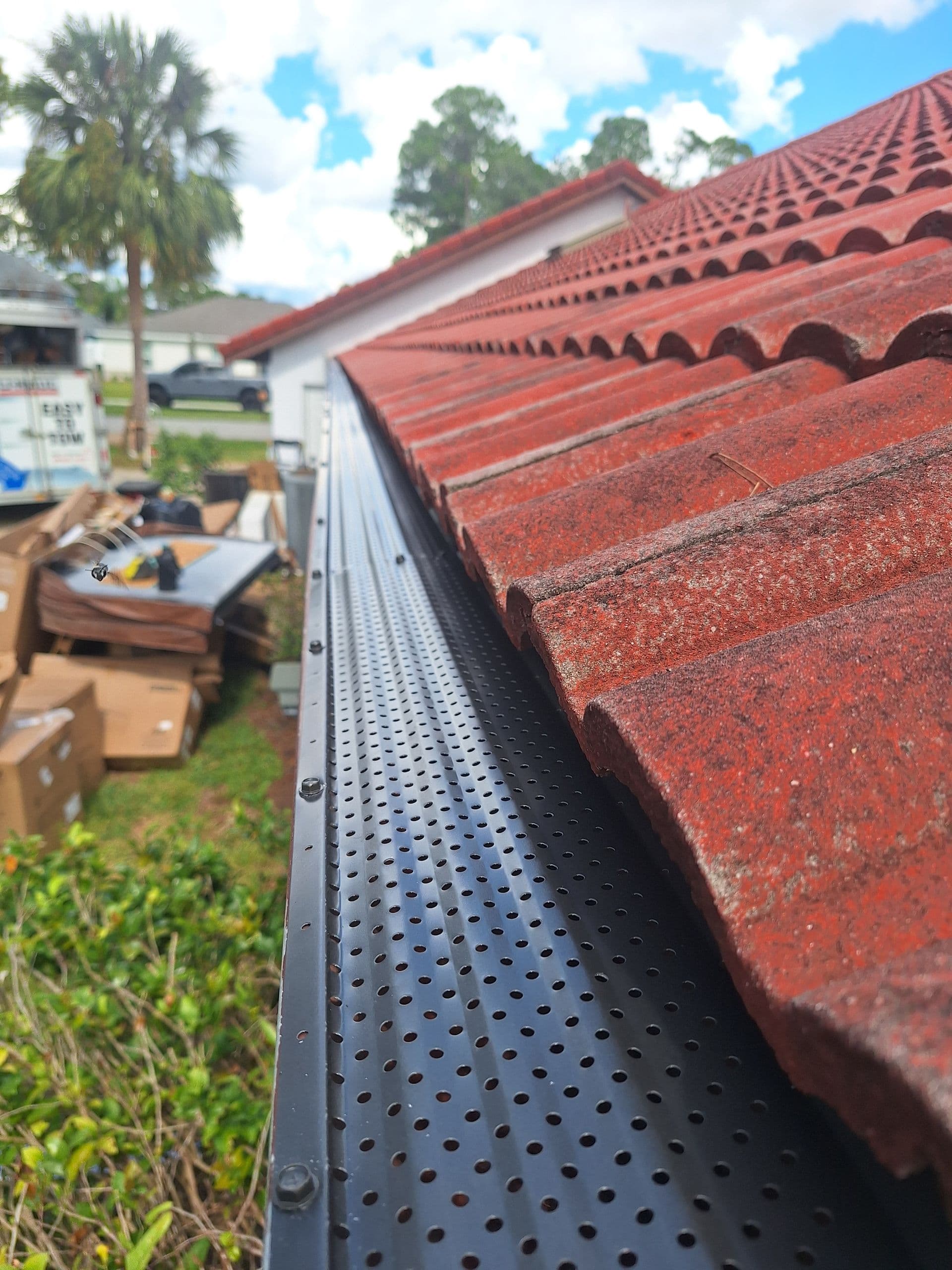 Porch screen installation by D.R. Screening Palm Coast